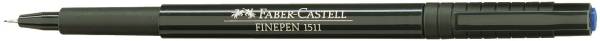 FABER CASTELL Feinliner Finepen 0.4mm blau 151151 dok.echt