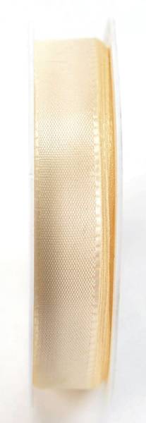 Basic Taftband 15 mm x 50 m, creme