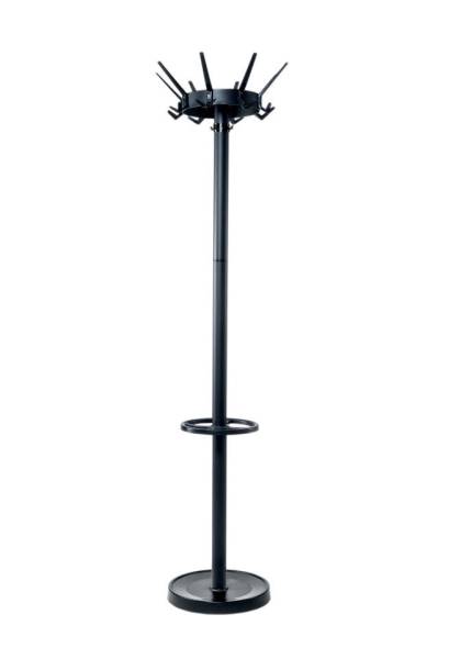Garderobenständer Caligo 175 cm, schwarz