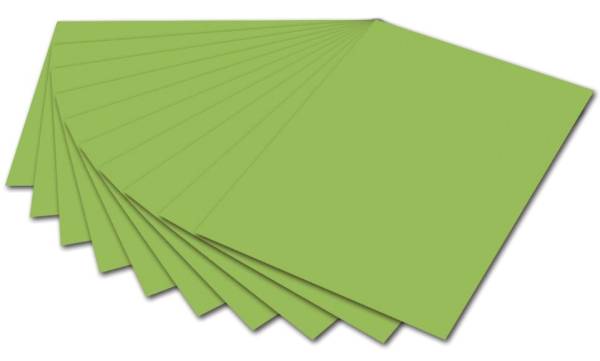 FOLIA Fotokarton A4 hellgrün 614/50 51 300g