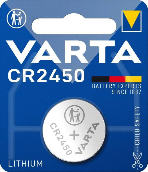 VARTA Batterie CR 2450 06450101401
