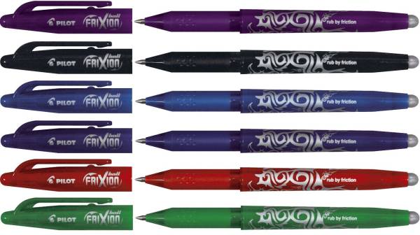 PILOT Tintenroller Frixion sortiert 2260AST12