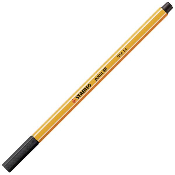 Fineliner point 88, 0,4 mm, schwarz®