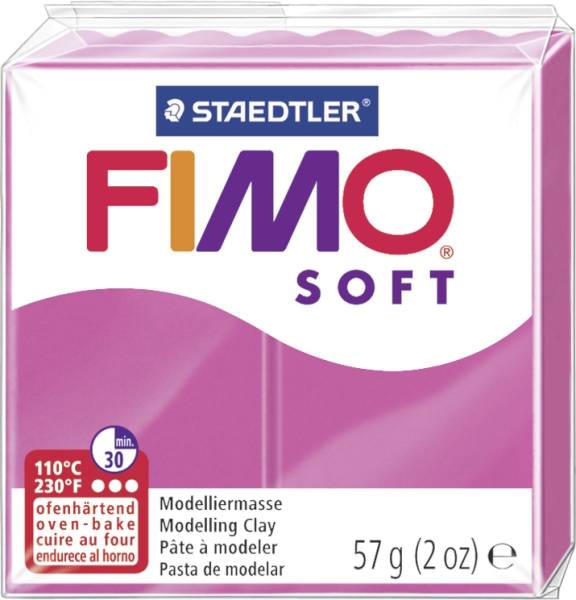Modelliermasse soft 56 g, himbeere®