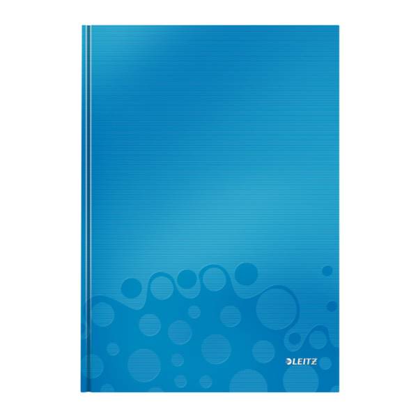 LEITZ Notizbuch A4 WOW kar. blau 4626-10-36