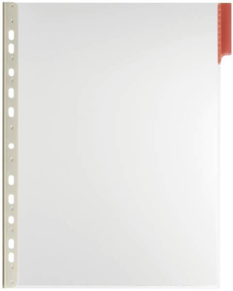 DURABLE Sichttafel A4 rot 5607 03