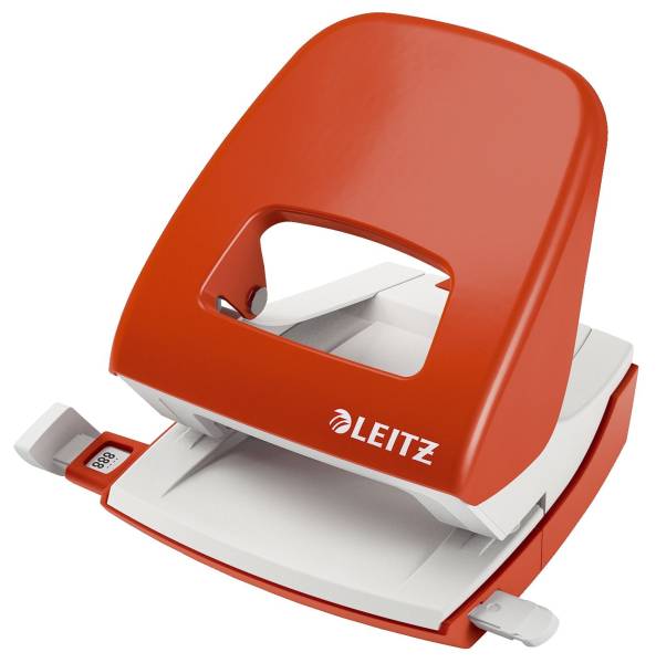 5008 Bürolocher NeXXt, Metall, 30 Blatt, hellrot