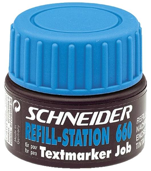 Tankstelle 660 blau