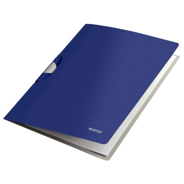Klemmmappe A4 PP titan blau