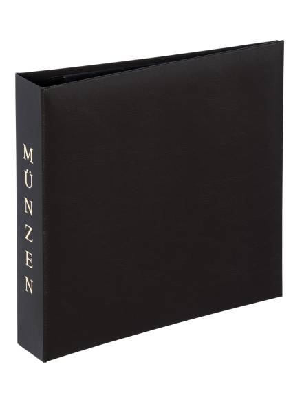 PAGNA Münzalbum Kunstleder schwarz 30220-01 24x25cm 520-524